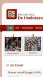 Mobile Screenshot of dehoeksteen-boom.be